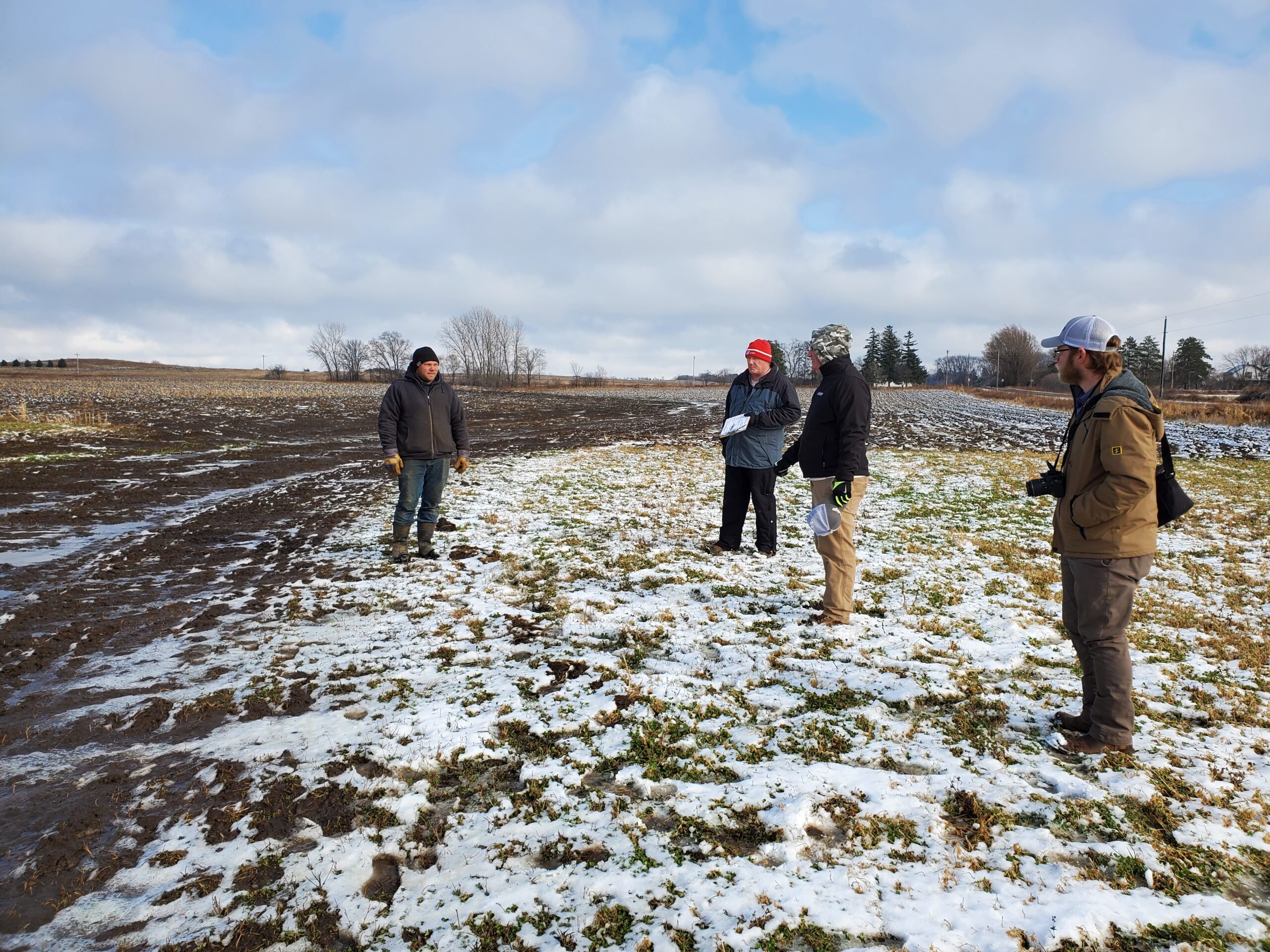 WWCC grass waterway field day 2020